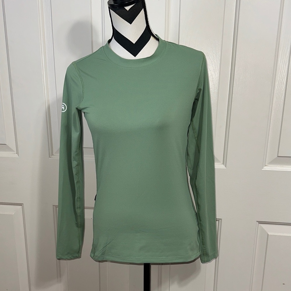 Backcountry Green Long Sleeve Top
